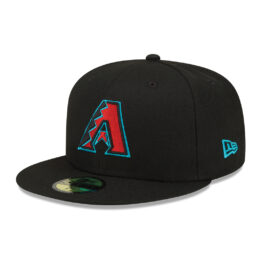 New Era 59Fifty Arizona Diamondbacks Alternate Authentic Collection On Field Fitted Hat Black