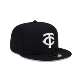 New Era 59Fifty Minnesota Twins Alternate Authentic Collection On Field Fitted Hat Navy