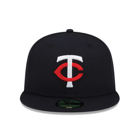 New Era 59Fifty Authentic Collection Minnesota Twins Home Fitted Hat Navy 3