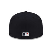 New Era 59Fifty Authentic Collection Minnesota Twins Road Fitted Hat Navy 4
