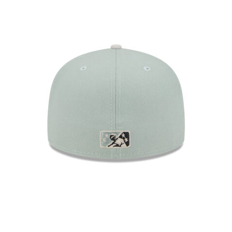 New Era 59Fifty Buffalo Bisons Hometown Roots Fitted Hat Light Green Light Grey 4