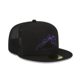 New Era 59Fifty Colorado Rockies Batting Practice 2023 Fitted Hat Black