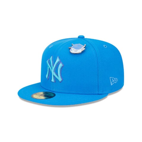 New Era 59Fifty New York Yankees Outerspace Neptune Fitted Hat Snap Shot Blue Varsity Purple New Era 59Fifty New York Yankees Outerspace Neptune Fitted Hat 1