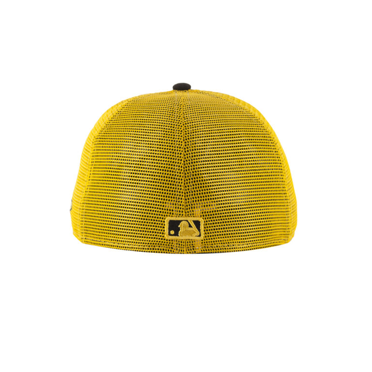 New Era 59Fifty San Diego Padres Batting Practice 2023 Fitted Hat Burnt Wood Brown Gold 4 New Era 59Fifty San Diego Padres Batting Practice 2023 Fitted Hat Burnt Wood Brown Gold 4
