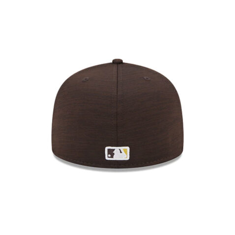 New Era 59Fifty San Diego Padres Clubhouse 2023 Fitted Hat Burnt Wood Brown 4