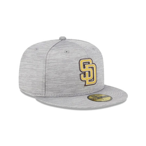 New Era 59Fifty San Diego Padres Clubhouse 2023 Fitted Hat Grey 2