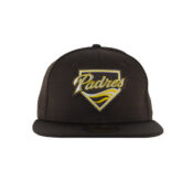 New Era 59Fifty San Diego Padres Clubhouse ALT 2023 Fitted Hat Burnt Wood Brown 3