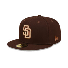 New Era 59Fifty San Diego Padres Mono Camo Quickturn Collection Fitted Hat Brown