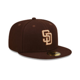 New Era 59Fifty San Diego Padres Mono Camo Quickturn Collection Fitted Hat Brown