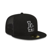 New Era Los Angeles Dodgers Batting Practice 2023 Fitted Hat Black 2