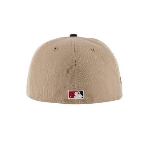 New Era x Billion Creation 59Fifty San Diego Padres Red Ale Camel Red Black Fitted Hat 4