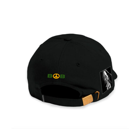 Primitive Trenchtown Strapback Hat Black Back