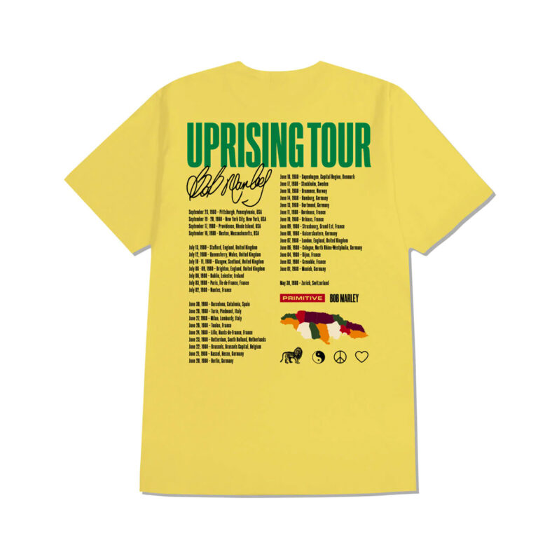 Primitive Uprising Short Sleeve T-Shirt Banana Back Primitive Uprising Short Sleeve T-Shirt Banana Back