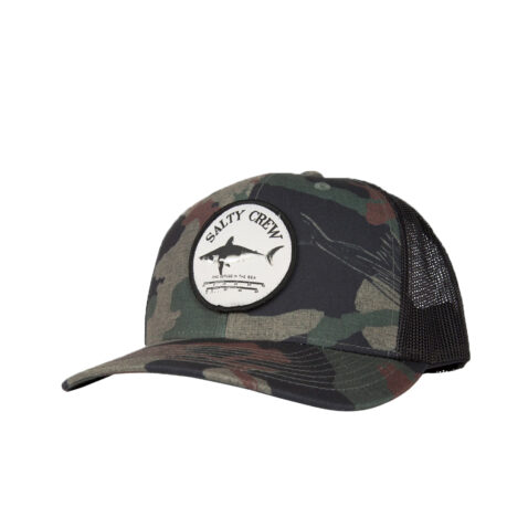 Salty Crew Bruce Retro Trucker Hat Camo