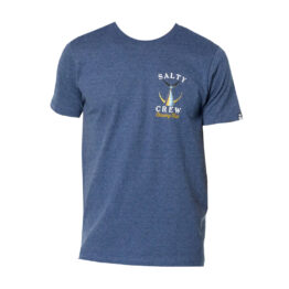 Salty Crew Tailed Classic Short Sleeve T-Shirt Navy Heather Blue