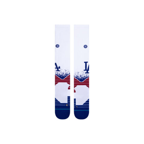 Stance Los Angeles Dodgers City Connect Socks White Front