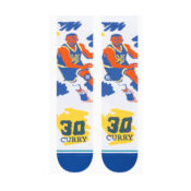 Stance x NBA Pain Curry Socks White Front