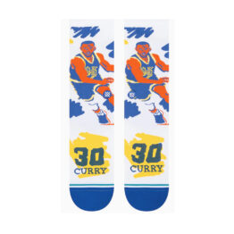 Stance x NBA Paint Curry Socks White