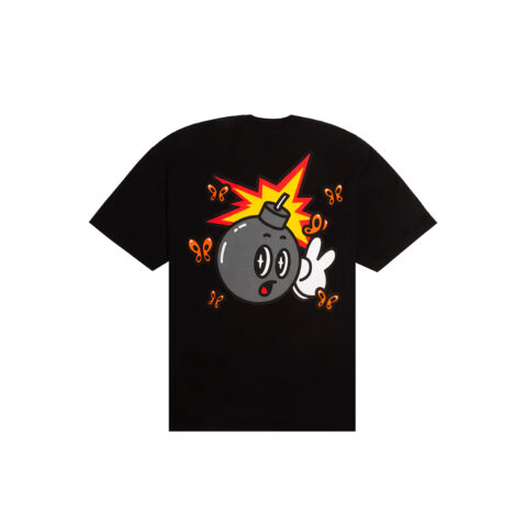 The Hundreds Butterfly Adam Short Sleeve T-Shirt Black Back