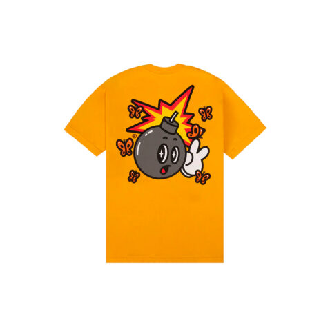 The Hundreds Butterfly Adam Short Sleeve T-Shirt Gold Back