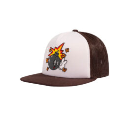 The Hundreds Butterfly Adam Snapback Hat Brown