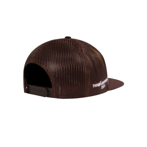 The Hundreds Butterfly Adam Snapback Hat Brown Back