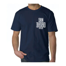 Dyse One San Diego Collage Short Sleeve T-Shirt Navy