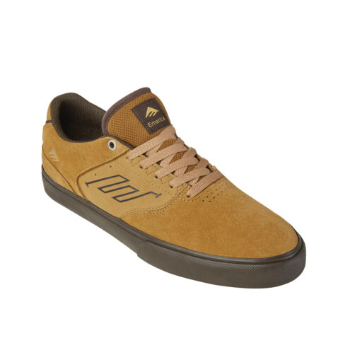 Emerica The Low Vulc Tan Brown Left Front