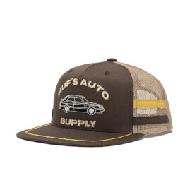 HUF Auto Supply Trucker Hat Brown Front