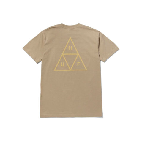 HUF Set Triple Triangle Short Sleeve T-Shirt Clay back