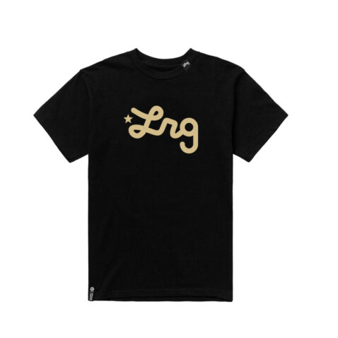 LRG Western Script Short Sleeve T-Shirt Black