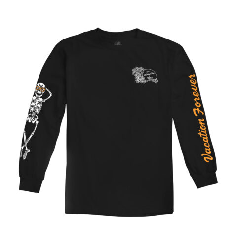 Lurking Class Vacation Forever Long Sleeve T-Shirt Black