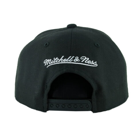 Mitchell & Ness Anaheim Ducks Team Ground 2.0 Snapback Hat Black Back