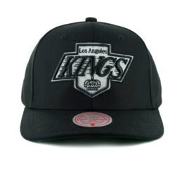 Mitchell & Ness Los Angeles Kings Team Ground 2.0 Snapback Hat Black