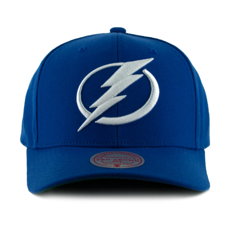 Mitchell & Ness Tampa Bay Lightning Team Ground 2.0 Snapback Hat Blue