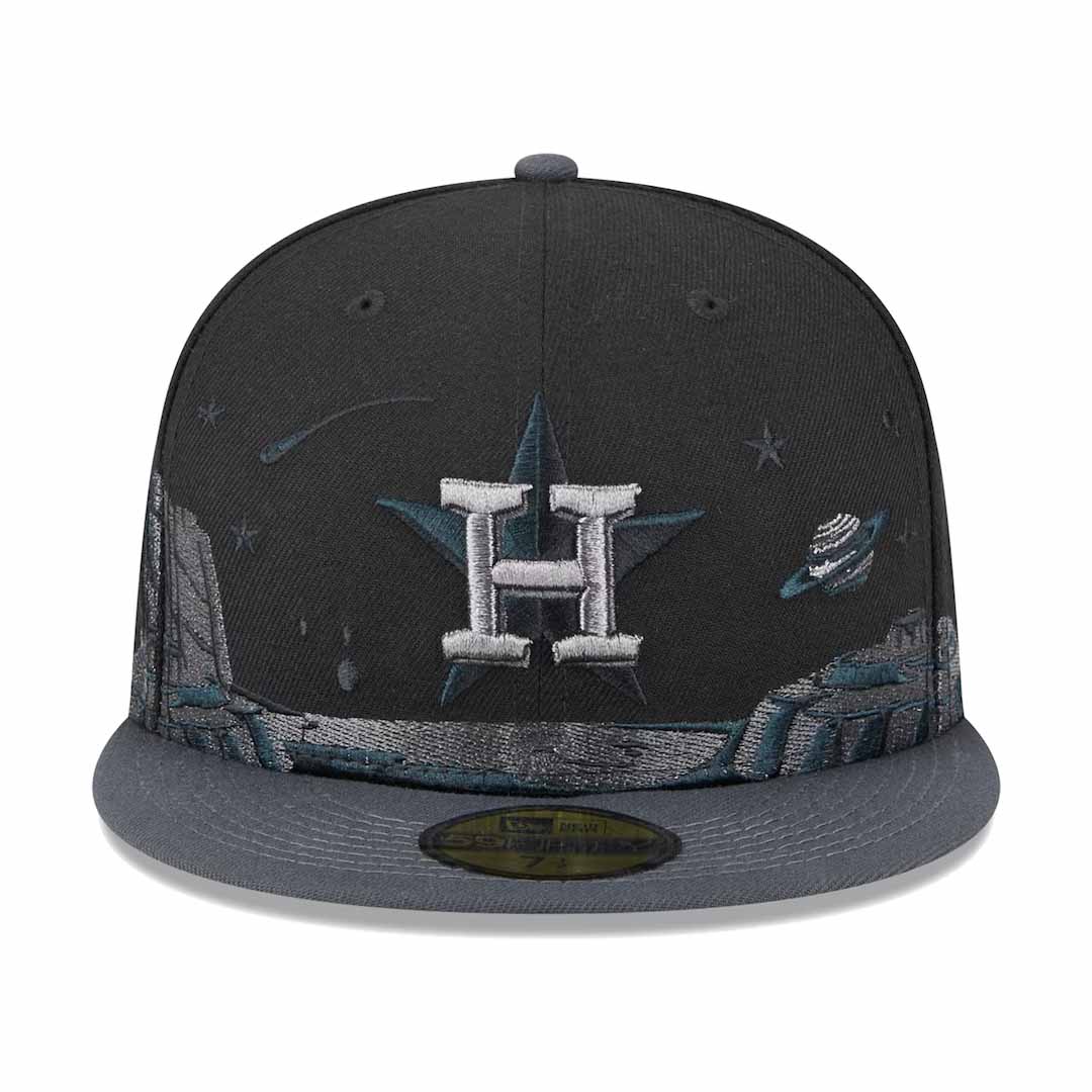 New Era 59FIFTY Houston Astros PLANETARY Fitted Hat Black