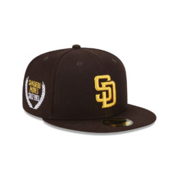 New Era 59Fifty San Diego Padres Since 1969 Fitted Hat Burnt Wood Brown