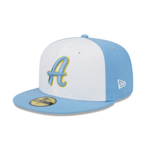 New Era 59Fifty World Baseball Classic 2023 Argentina On Field Fitted Hat Light Blue White