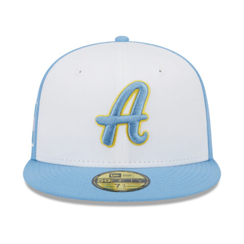 New Era 59Fifty World Baseball Classic 2023 Argentina On Field Fitted Hat Light Blue White Front