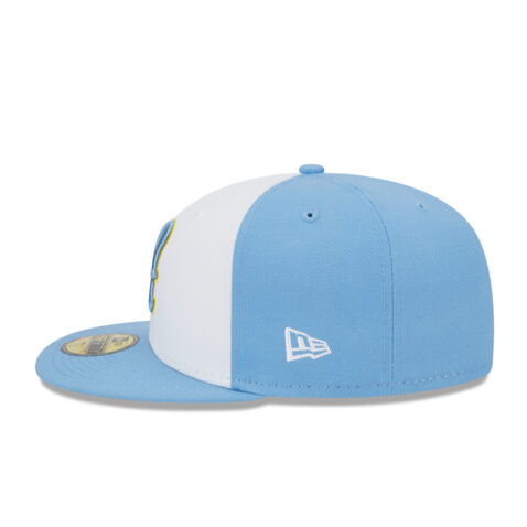 New Era 59Fifty World Baseball Classic 2023 Argentina On Field Fitted Hat Light Blue White Left