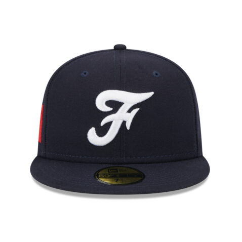 New Era 59Fifty World Baseball Classic 2023 France On Field Fitted Hat Black Front