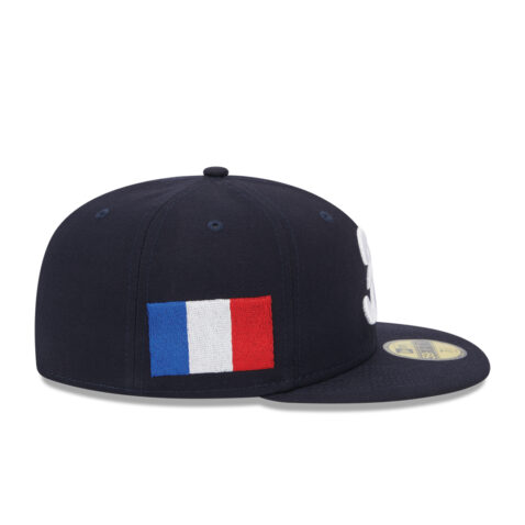 New Era 59Fifty World Baseball Classic 2023 France On Field Fitted Hat Black Right