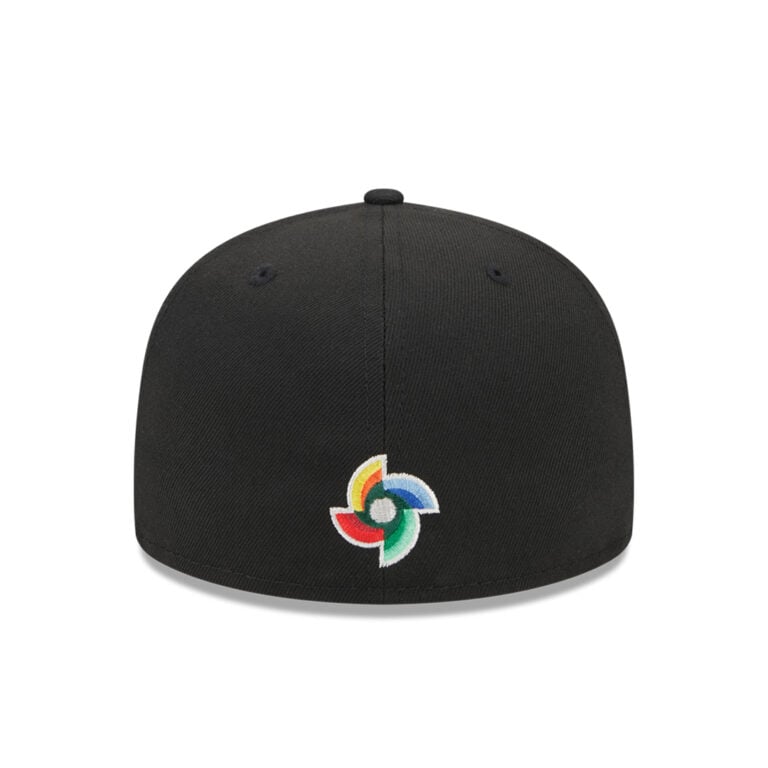 New Era 59Fifty World Baseball Classic 2023 New Zealand On Field Fitted Hat Black White Back New Era 59Fifty World Baseball Classic 2023 New Zealand On Field Fitted Hat Black White Back