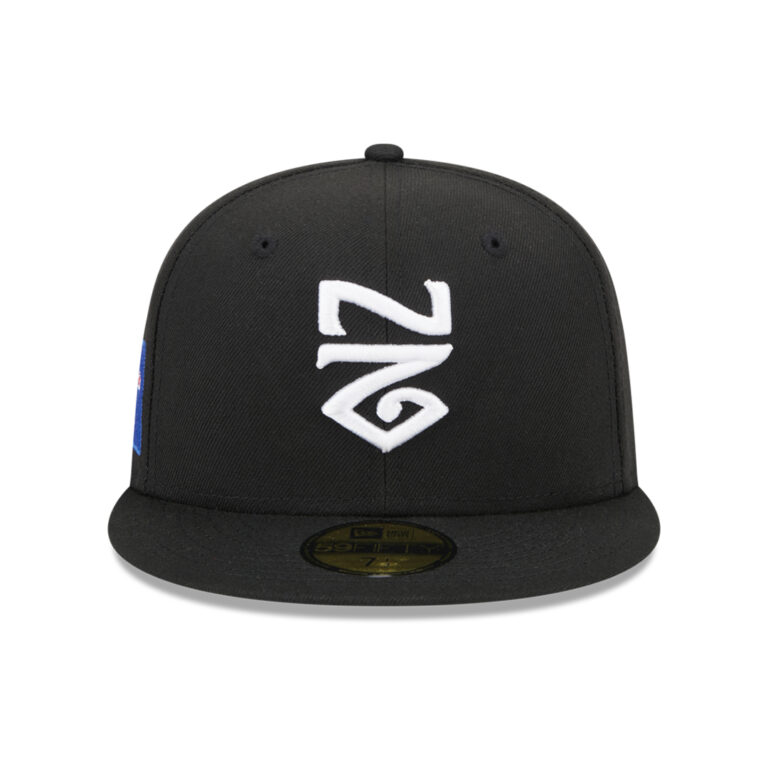 New Era 59Fifty World Baseball Classic 2023 New Zealand On Field Fitted Hat Black White Front New Era 59Fifty World Baseball Classic 2023 New Zealand On Field Fitted Hat Black White Front