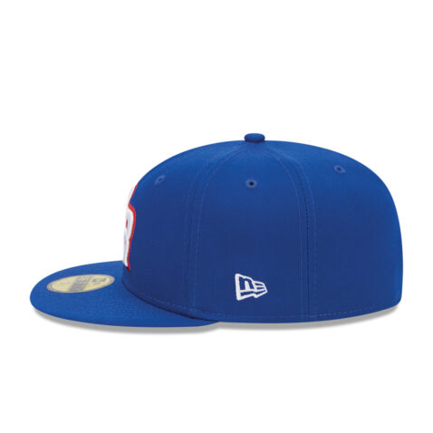 New Era 59Fifty World Baseball Classic 2023 Puerto Rico On Field Fitted Hat Blue Left