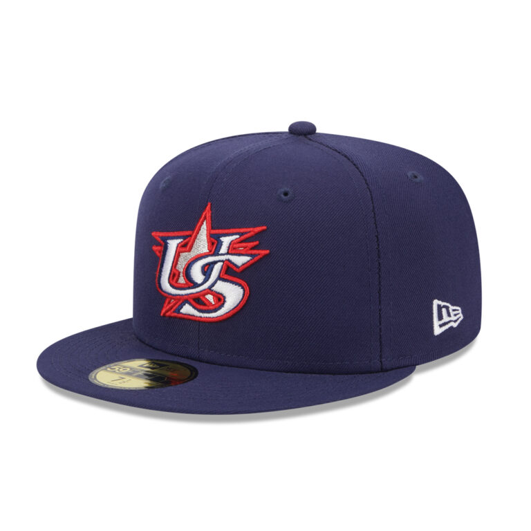 New Era 59Fifty World Baseball Classic 2023 United States On Field Fitted Hat Blue New Era 59Fifty World Baseball Classic 2023 United States On Field Fitted Hat Blue