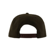 New Era 9Fifty San Diego Padres Friar Snapback Hat Brown Gold Back