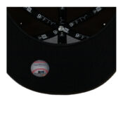 New Era 9Fifty San Diego Padres Friar Snapback Hat Brown Gold undervisor