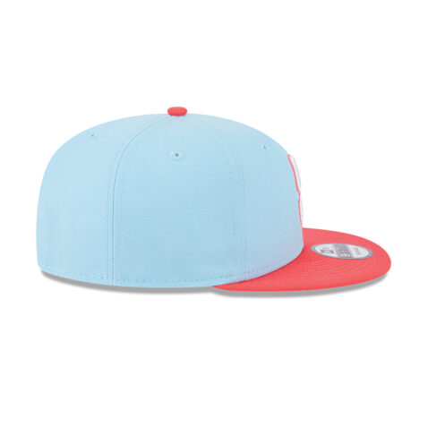 New Era 9Fifty San Diego Padres Two Tone Color Pack Fitted Hat Blue Pink Right