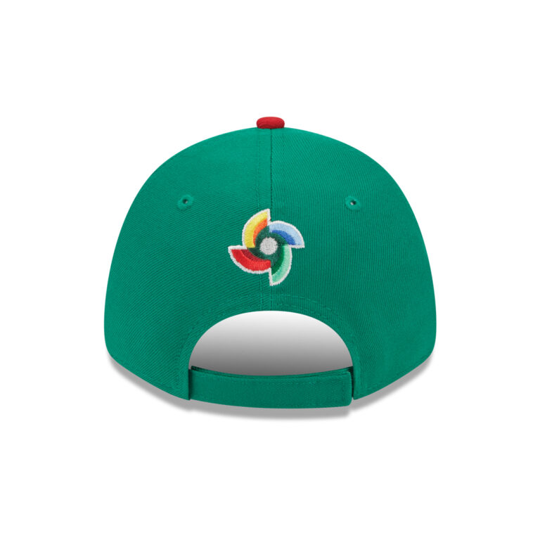 New Era 9Forty World Baseball Classic 2023 Mexico On Field Snapback Hat Kelly Green Scarlet Red Back New Era 9Forty World Baseball Classic 2023 Mexico On Field Snapback Hat Kelly Green Scarlet Red Back